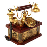 Telephone Model By Hand Decoration European Retro Statue