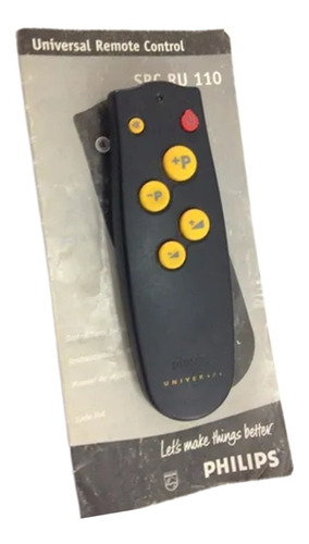 01 Controle Remoto Tv Universal Philips Modelo Sbc Ru 110