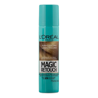 Kit Tintura L'Oréal Paris Magic retouch tono rubio oscuro para cabello 75 ml | MercadoLibre