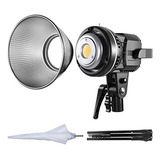 Luz De Video Led Gvm 80w, Kit De Iluminacion De Paraguas Cr