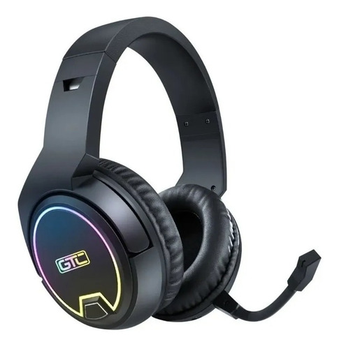 Auriculares Gamer Inalámbricos Pc Gtc Hsg-619 Negro 