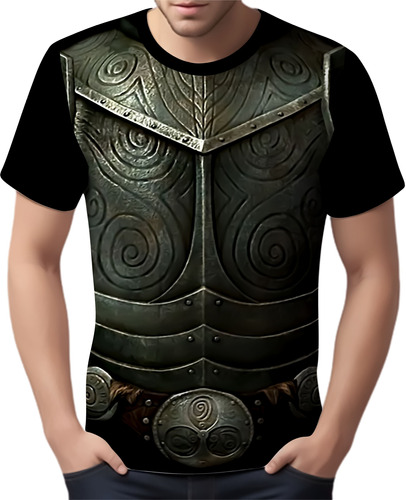 Camisa Camiseta Armadura Medieval Cavaleiros Templarios 32