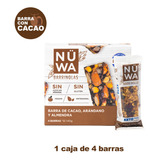 Barras De Proteína Nüwa Keto Vegan Ni Azúcar Pack - 4 Piezas