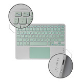 Teclado Inalámbrico + Trackpad (mouse) Bluetooth Recargable