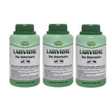 Kit 3x Larvidil Mata Bicheira Em Pó  Cicatrizante 200g 