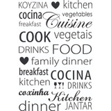 Vinilos Decorativos Pared Cocina - Kitchen  Frases Vinil