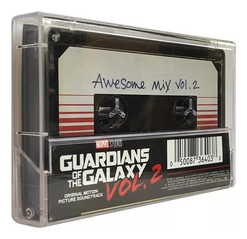 Guardians Of The Galaxy Awesome Mix 2 Soundtrack Cassette