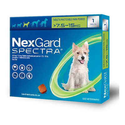 Nexgard Spectra 7.5 A 15 Kg | Meses sin interés