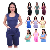 Conjunto Uniforme Babá Domestica Camareira Copeira Empregada