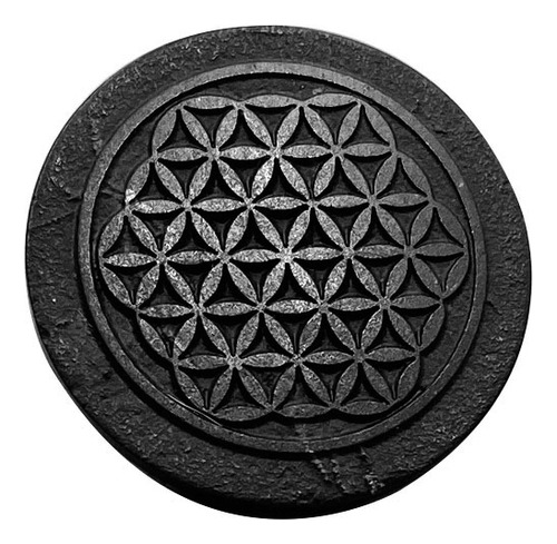 Adhesivo Flower Of Life Shungite Para Teléfono Celular, Tabl