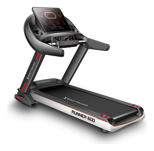 Trotadora Eléctrica Bodytrainer Runner 600 Lite C/app Zwift Color Negro