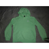 L Buzo Hoodie Dama Nike Standard Fit Algodon Talle L Verde