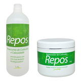 Kit Repos Amaciante De Cutículas 900ml + Creme 500g 