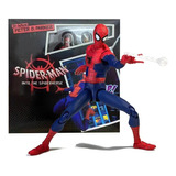 Figura Articulada Spiderman Peter B.parker Spiderverse 15cm