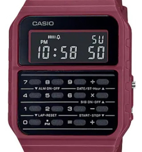 Relógio Casio Unissex Calculadora Data Bank Ca-53wf-4bdf