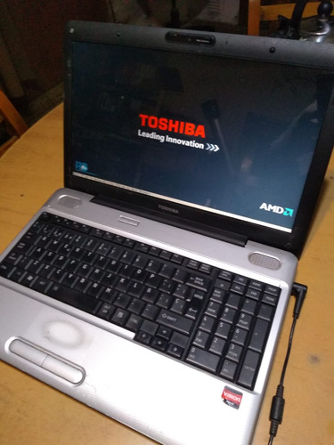 Notebook Toshiba L505d Funcionando Con Detalles 