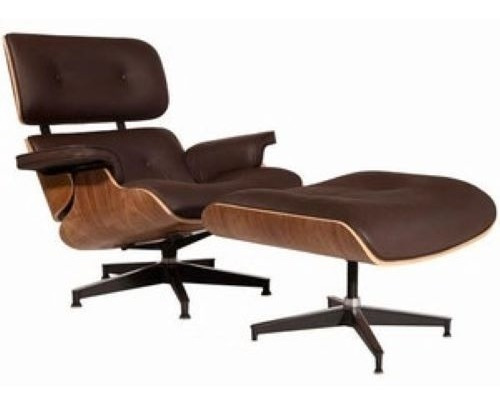 Sillón Eames Ottoman Cuero - Despacho Gratis Rm