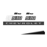 Calcos Chevrolet S10 Turbo Intercooler Kit 5 Piezas