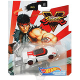 Carrinho De Metal Hot Wheels 1:64 Street Fighter - Ryu