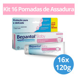 Kit 16 Bepantol Baby 120g - Pomada De Assadura