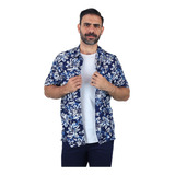 Camisa Hawaiana Para Hombre Con Estampado Tropical Resort