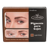 Kit Pigmento Para Cejas Profesional Light Brown J Denis Inde