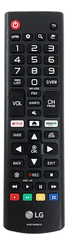 Controle Remoto Tv Smart Akb75095315 32lk615b 43uk6520 - LG