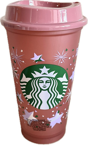 Vaso Reusable Starbucks Navidad 2023 Cambia De Color