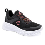 Tenis Running Dama Charly 1059579002 Negro 2-7 *120-456 S6