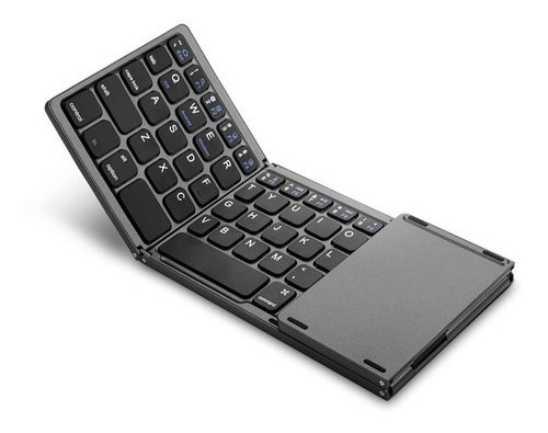 Mini Teclado Inalámbrico Plegable Bluetooth Touchpad.