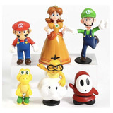 Juguetes Figura Súper Mario Set Muñecos Mario Bross