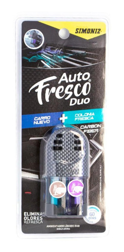 Ambientador Shick Splash X 2 Carro Nuevo Colon 4,5ml (10788