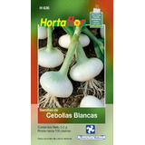 Semilla De Cebolla Blanca 3g, 700 Semillas Aprox