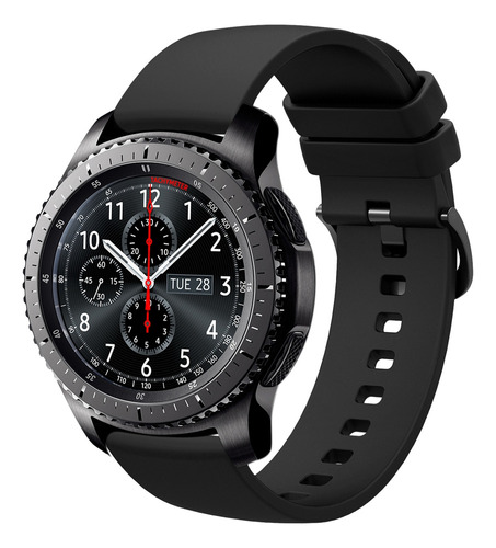 @ Correa De Reloj De Silicona Para Samsung Gear S3 Frontier