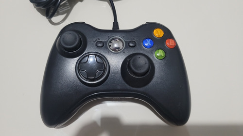 Controle Xbox 360 Similar Ao Original, Com Fio, Funcionando