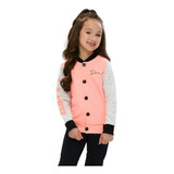 Conjunto Frio Moletom Infantil Menina Blusa Colege E Calça 