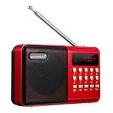 Mini Radio Portatil Recargable Fm Usb Tf Mp3