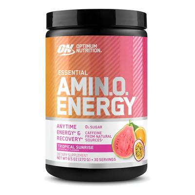 Optimun Amino Energy Aminoácidos Esenciales L Sabor Tropical Sunrise | Envío gratis