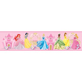 Kit 10 Faixas Decorativas Infantil Papel Parede Princesas