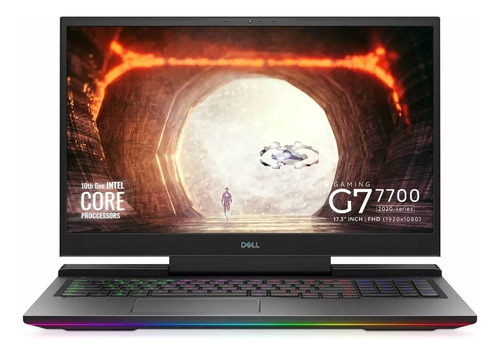 Gaming Laptop Dell G7 7700 I7-10750h 16 Ram Rtx 2060  Fvhwx