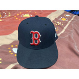 Gorra New Era De Boston 7 7/8 Como Nueva