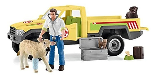 Schleich Farm World - Juego De 12 Piezas Para Veterinarios 