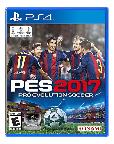 Pro Evolution Soccer Pes 2017 Ps4 Físico