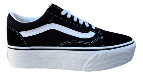 Tenis Vans Old Skool Plataforma Dama Look Trendy