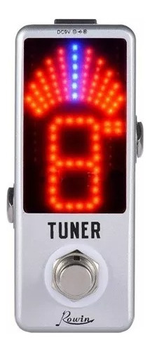 Pedal Afinador De Guitarra Tuner Cromático Rowin Lt-910