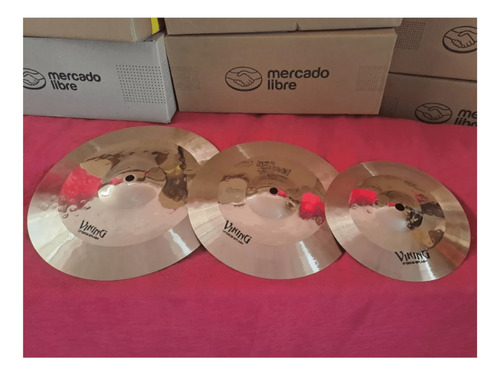 Splash Pack 8, 10 Y 12 Arborea Viking No Ghost Cymbal Set Xx