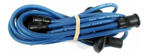 Cables De Bujías Empi Vocho 7 Mm Azul 00-9407-0