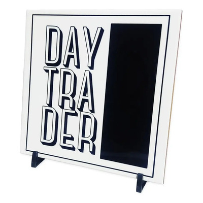 Quadro Decorativo Emotions Art De 20cm X 20cm - Branco