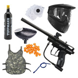 Marcadora Gotcha Paintball Paquete Spyder Agressor Xtrm C