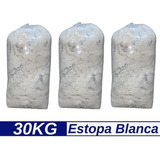 Estopa Limpieza Industrial - Blanca Limpieza 30 Kg